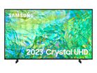 New Samsung 43" UHD CU8000 Smart 4K TV - 2023