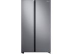 New Samsung 655l Digital Inverter Side-By-Side Refrigerator RS62