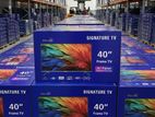 New Signature 40'' LED Full HD Tv