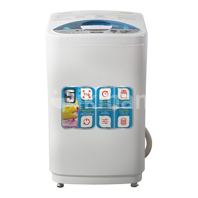 New Singer 7kg Washing Machine Top Load Fully Automatic for Sale in