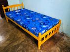 New Single Bed and Mattresses 6*3 Ft