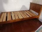 New Single Teak Box Type Bed 6x3 ft full 72" x 36"