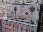 New Sisil Pedestal Stand Fan 7 Blade + Remote Control