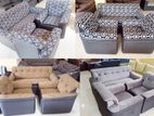 New Sofa Set Fabrics Leather - 6004UD