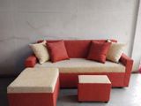 New Sofa Set with Stool Pillow