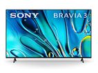 New Sony 55" Bravia 3 UHD 4K HDR Smart Google TV K-55S30