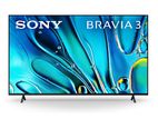New Sony BRAVIA 3 65" LED 4K HDR Google TV K-65S30