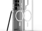 New Spigen S24 Ultra Liquid Silicon Magsafe Cover Hybrid Clear Case