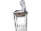 New Stainless Sink With Frame - Small
