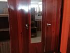 New Steel 3 Door Wardrobe 6*4.5 Ft Cupboard