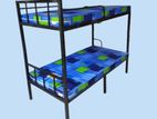 New Steel Bunk Bed (double) 6 x 3 ft and Mattress Double Layer A