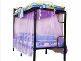 new steel bunk bed double layer mattress A