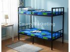 New Steel Bunk Bed with Double Layer Mattress 6*3