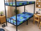 New Steel Bunk Bed with Double Layer Mattress 6*3 Ft L