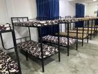 new steel bunker bed with 2 mattress for sale