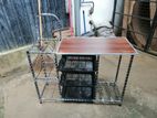 New Steel Gas Table With Rack