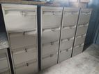 New Steel Unit 4 File Locker Set (Y17)