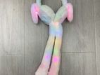 New Style Plush Earmuffs Light-Up Moving Bunny Ears