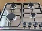 New Taiko 4 Burner Gas Stove Stainless Steel