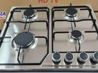 New Taiko Stainless Steel 4-Burner Gas Cooker