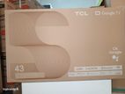 New TCL 43" Smart Full HD Frameless LED Google TV