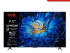 New TCL 55" 4K UHD HDR Smart Google QD-Mini LED TV (55C6KS) Model