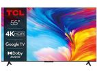 New TCL 55" HDR 4K Smart Android Google TV _ Singer