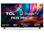 New TCL 55" inch 4K HDR Google Smart TV TCL55P635