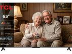 New TCL 65 Inch 4K Ultra HD Google TV - TCL65P6K