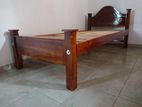 New Teak 6x3ft Single Arch Bed