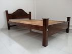 New Teak 6x4ft Double Bed