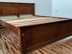 New Teak 6x5ft Queen Box Bed