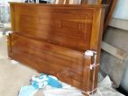 New Teak 72 X48 Double Box Bed