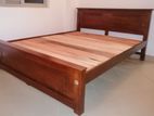 New Teak 72 X60 Queen Box Bed