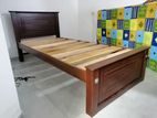 New Teak 72x26 Single Box Bed