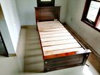 New Teak 72x26 Single Box Bed