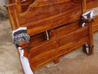 New Teak 72x36 Arch Bed