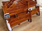 New Teak 72X36 Single Arch Bed - 0125