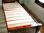 New Teak 72x36 Single Box Bed 013