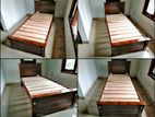 New Teak 72x36 Single Box Bed