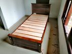 New Teak 72x36 Single Box Bed