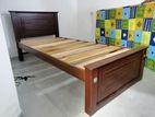 New Teak 72x36 Single Box Bed
