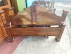 New Teak 72X48 Arch Bed 124