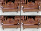 New Teak 72x48 Arch Bed