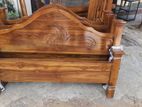 New Teak 72x48 Arch Bed