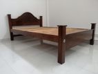 New Teak 72x48 Arch Double Bed