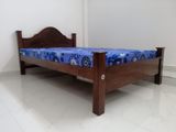 New Teak 72X48 Double Arch Bed with DL Mattress - 003