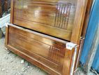 New Teak 72X48 Double Box Bed