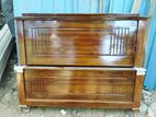 New Teak 72X48 Double Box Bed