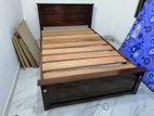 New Teak 72x48 Queen Box Bed